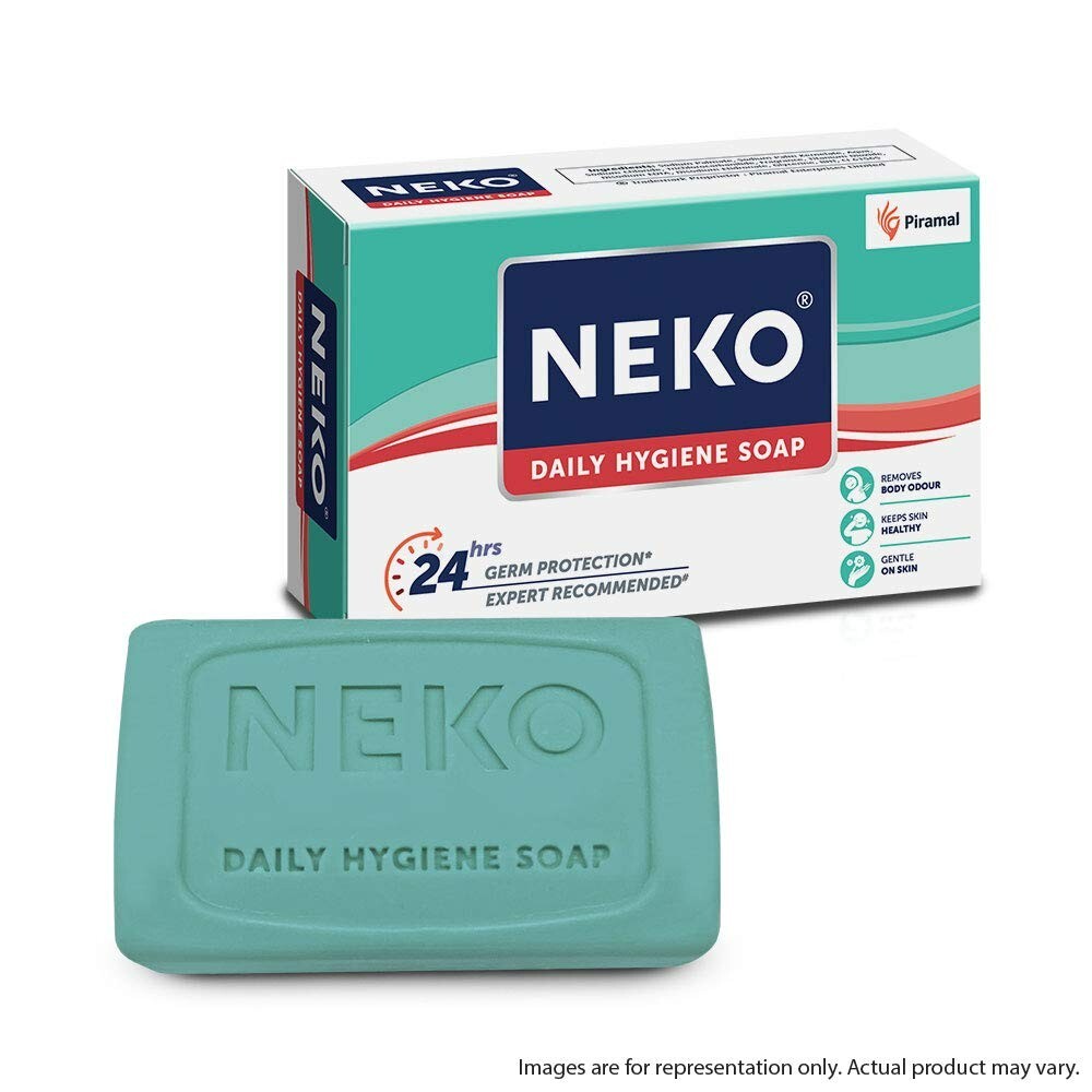 Neko Daily Hygiene Soap Germ Protection Unisex Bathing Bar Each 100g Pack Of 4