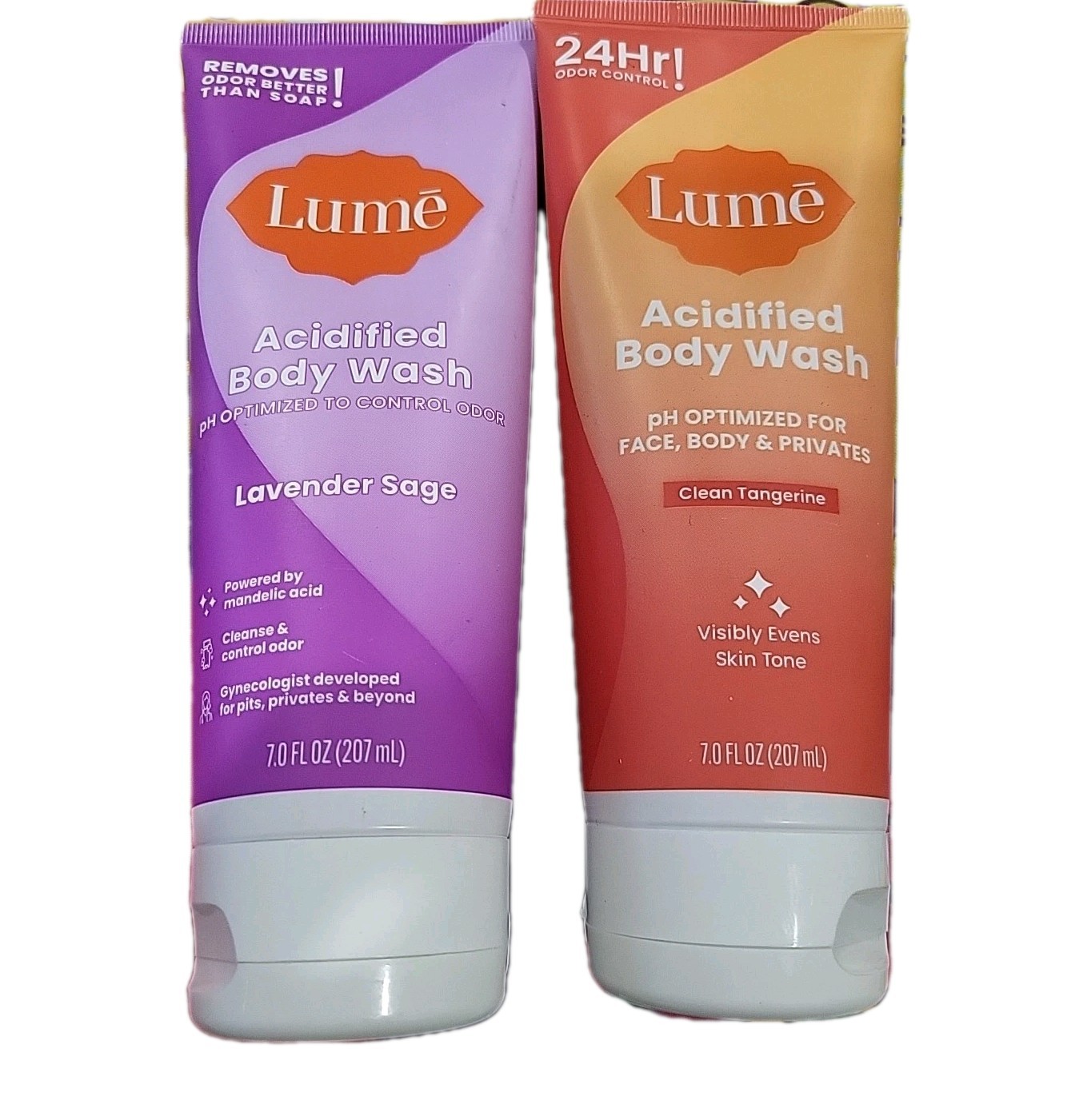 Lume Acidified Body Wash – 24 Hour Odor Control – Removes Odor Better than Soap