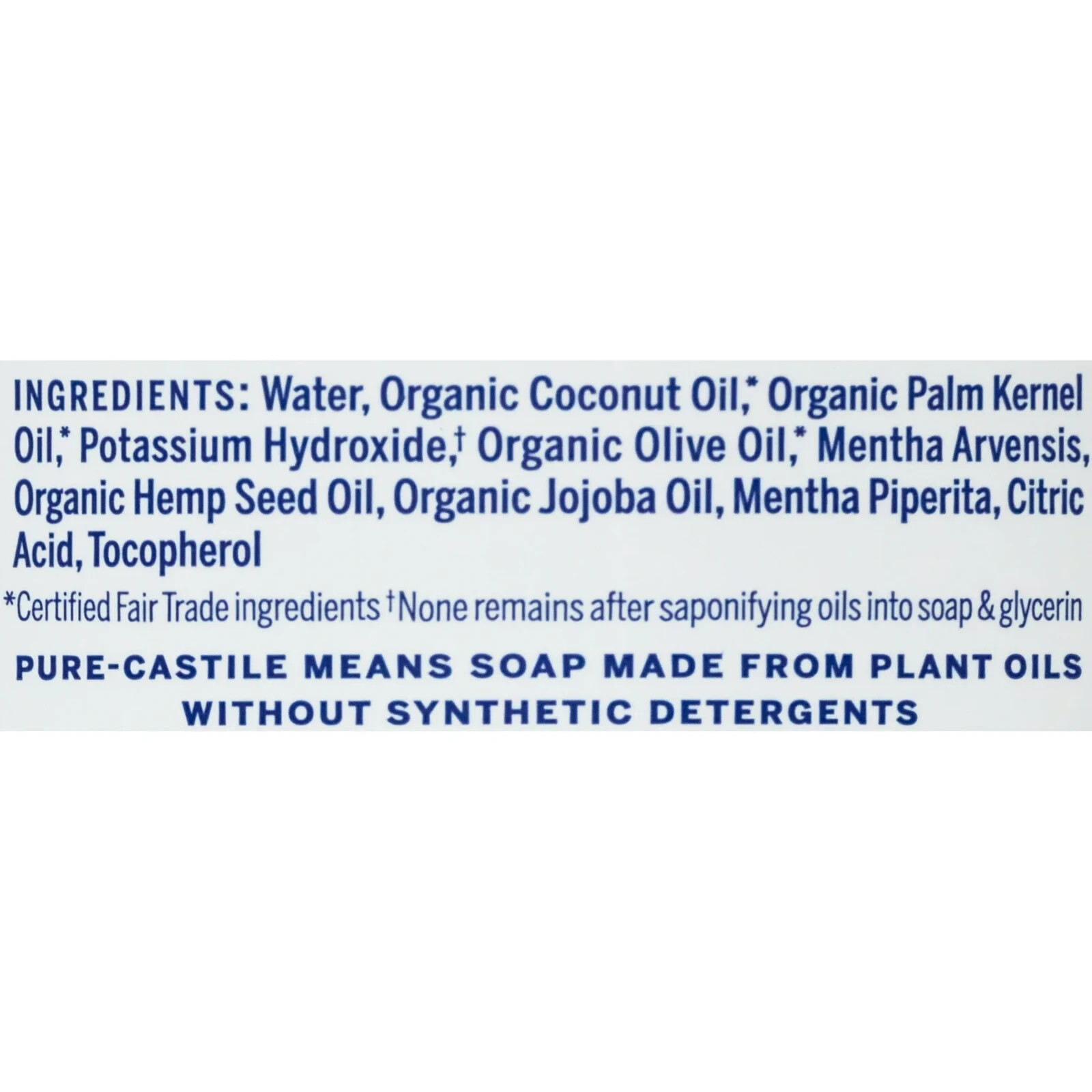 Dr. Bronner’s Magic Soap – Castile Liquid – Peppermint – 32 oz – 18-in-1 uses –