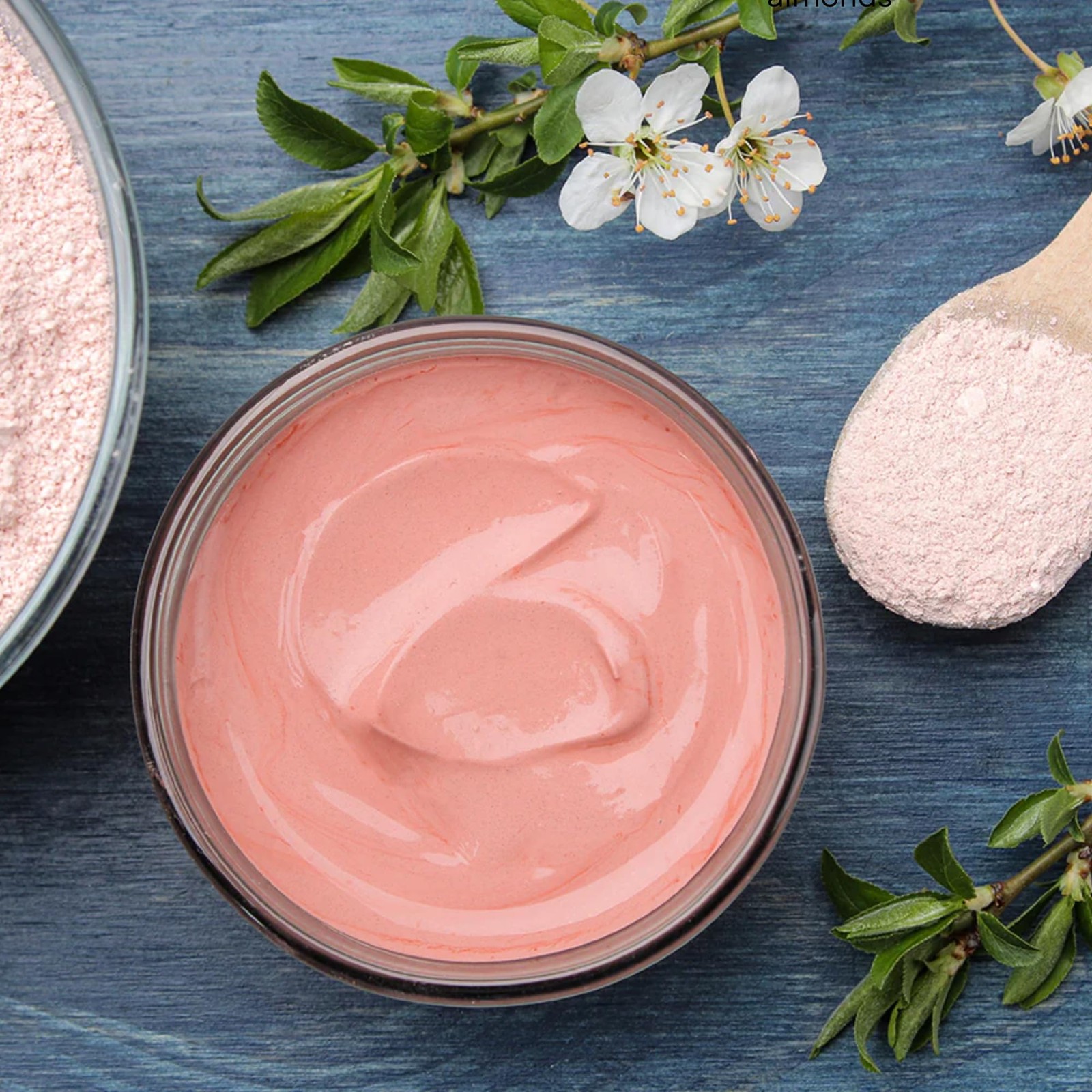 Organics Clay Cleansing Bar Soap, Organic Herbal Skin Detox with French Pink