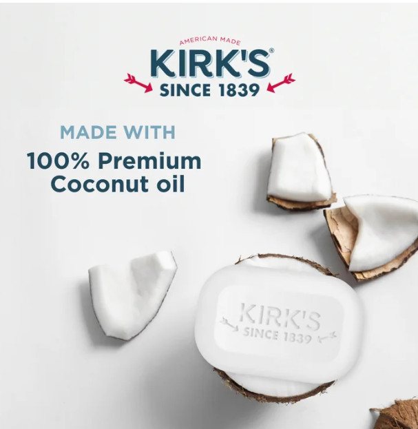 Kirk’s Original Fresh Scent Gentle Castile Soap 4 Ct Pack