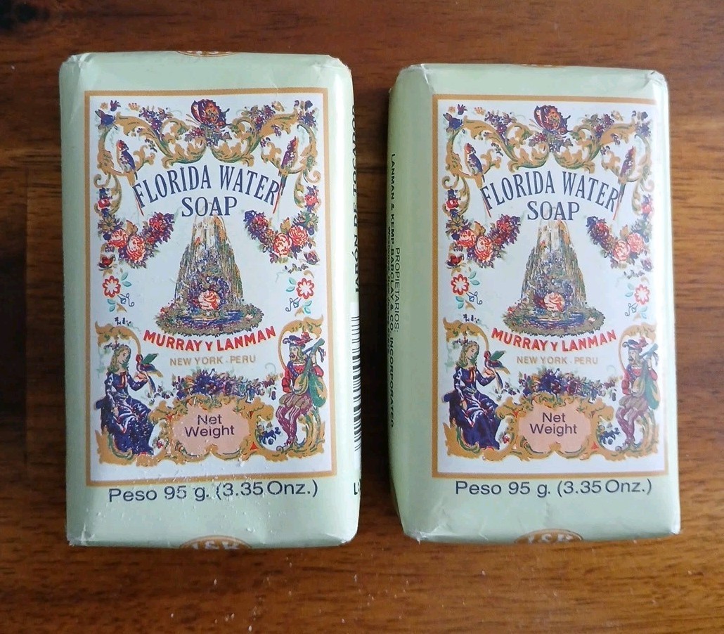 Florida Water Soap by Murray & Lanman 3.35 Oz 2 Bars