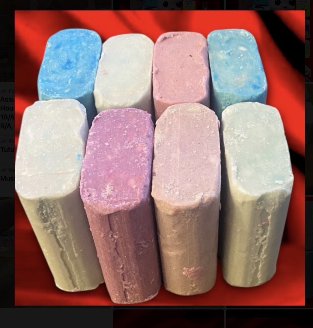 8 Bars Amish Farm Worlds Best Quality Bar Soap LARGE 6.8oz Each Bar (No Box/bag)