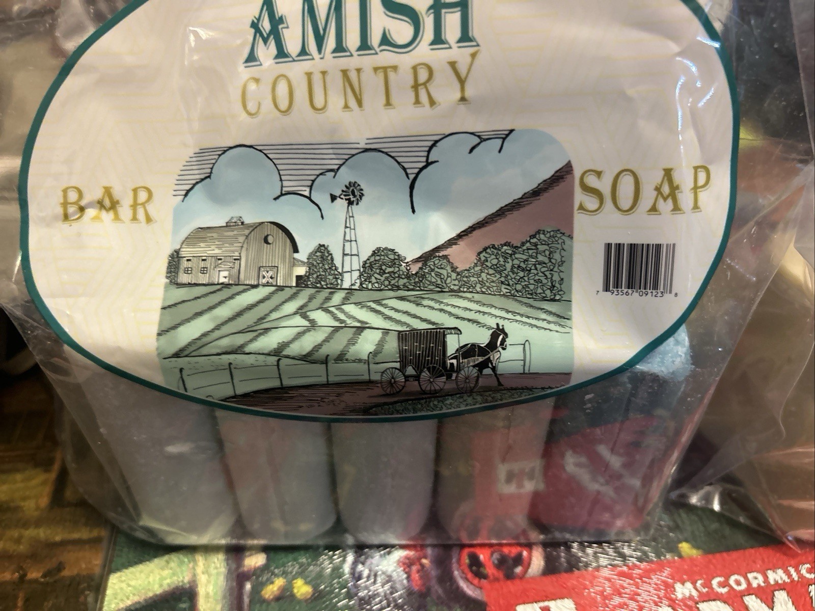Amish Country Mixed Colors Big Bars 7oz. Amazing Soap