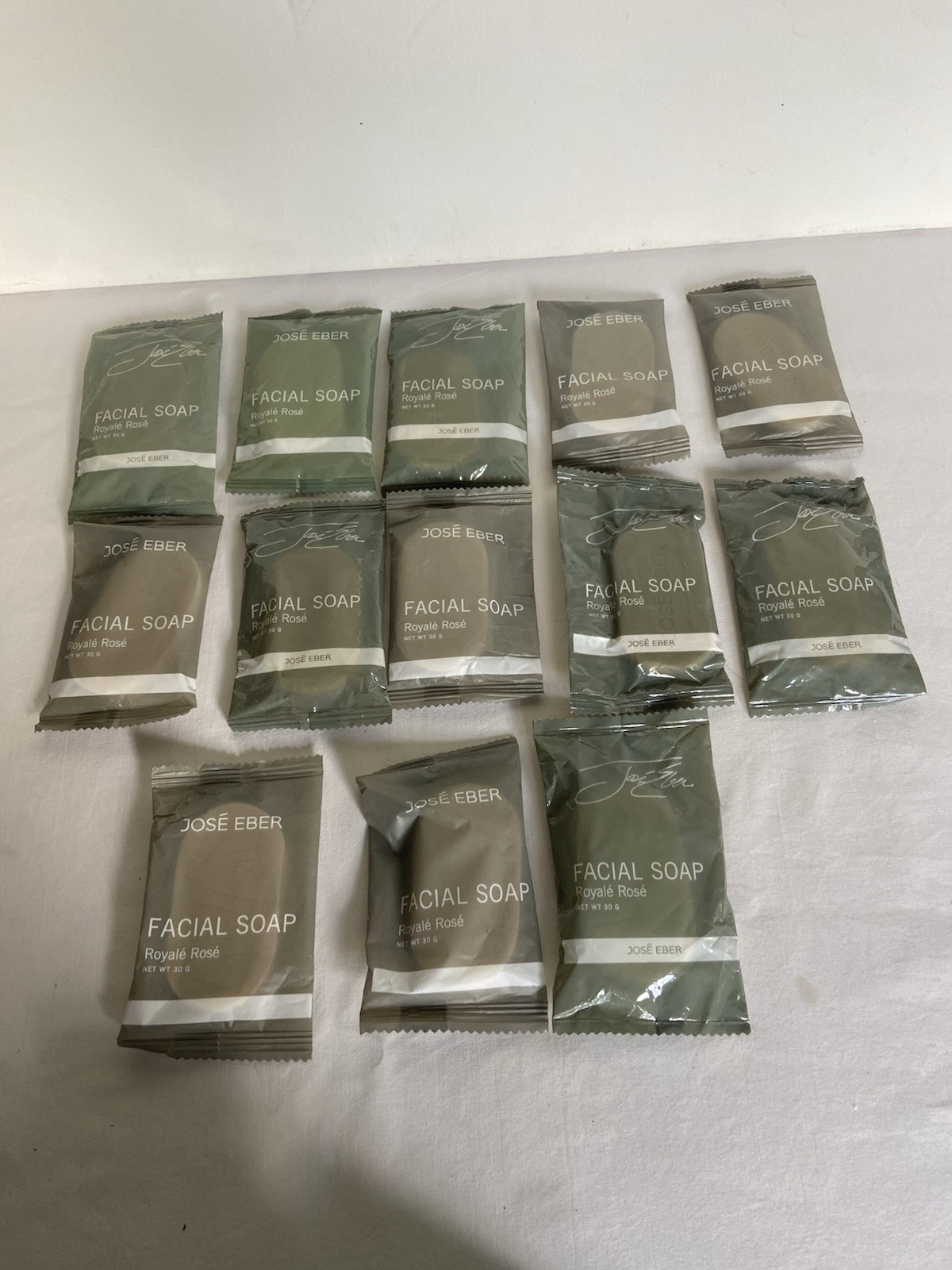 21 Lot Jose Eber Soap Bars Royale Rose Travel Sample 13 Facial 8 Body 1oz 30g
