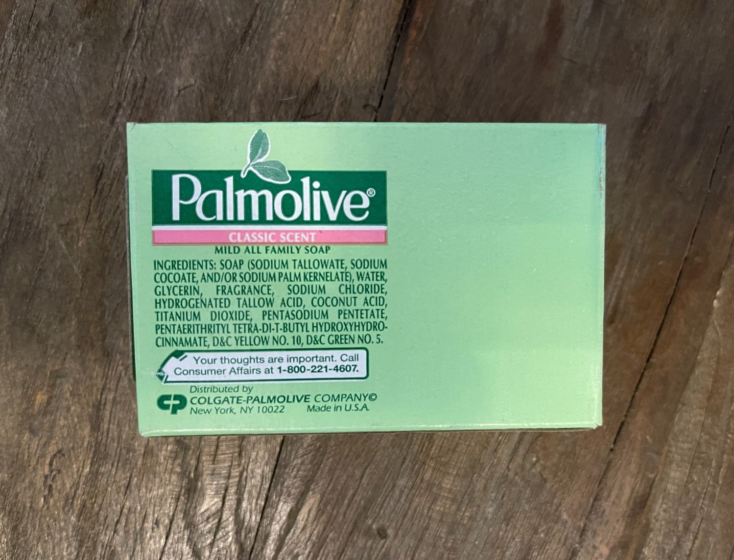Palmolive Mild Soap Classic Scent – Six (6) 3.2 Oz Bars – New & Sealed Boxes