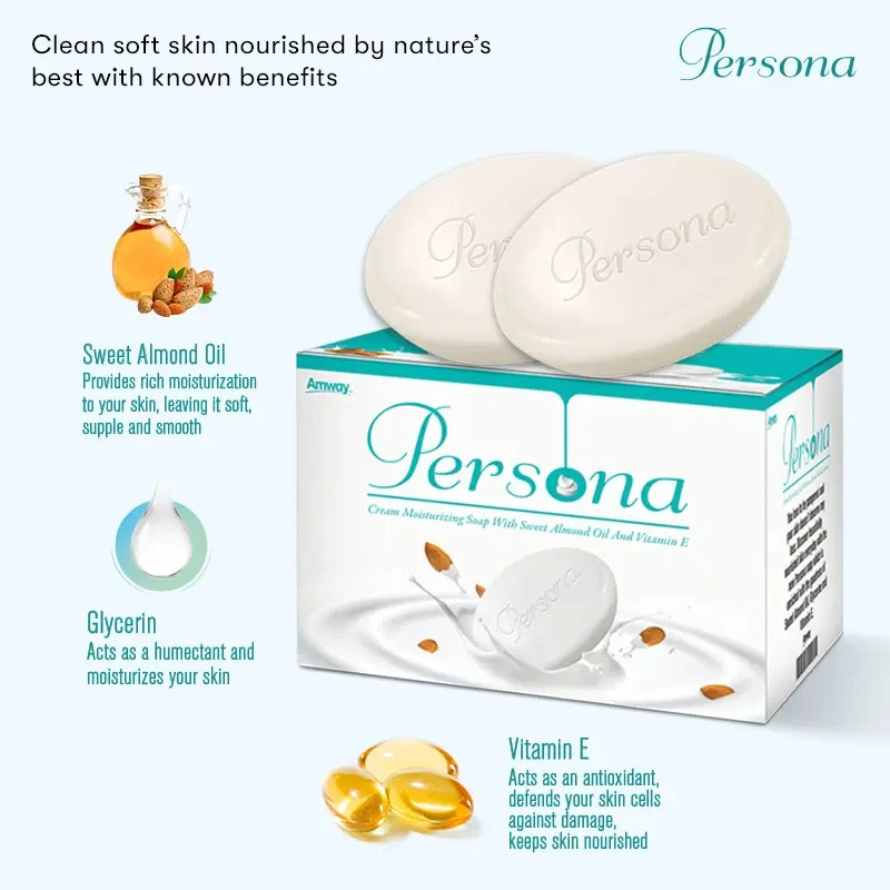 Cream Moisturizing Soap 3N X 75g = 225 g