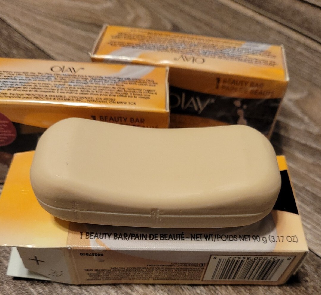 (3x)Pack Boxed Olay Ultra Moisture Shea Butter Beauty Soap Bar (3.17 oz/90 g)