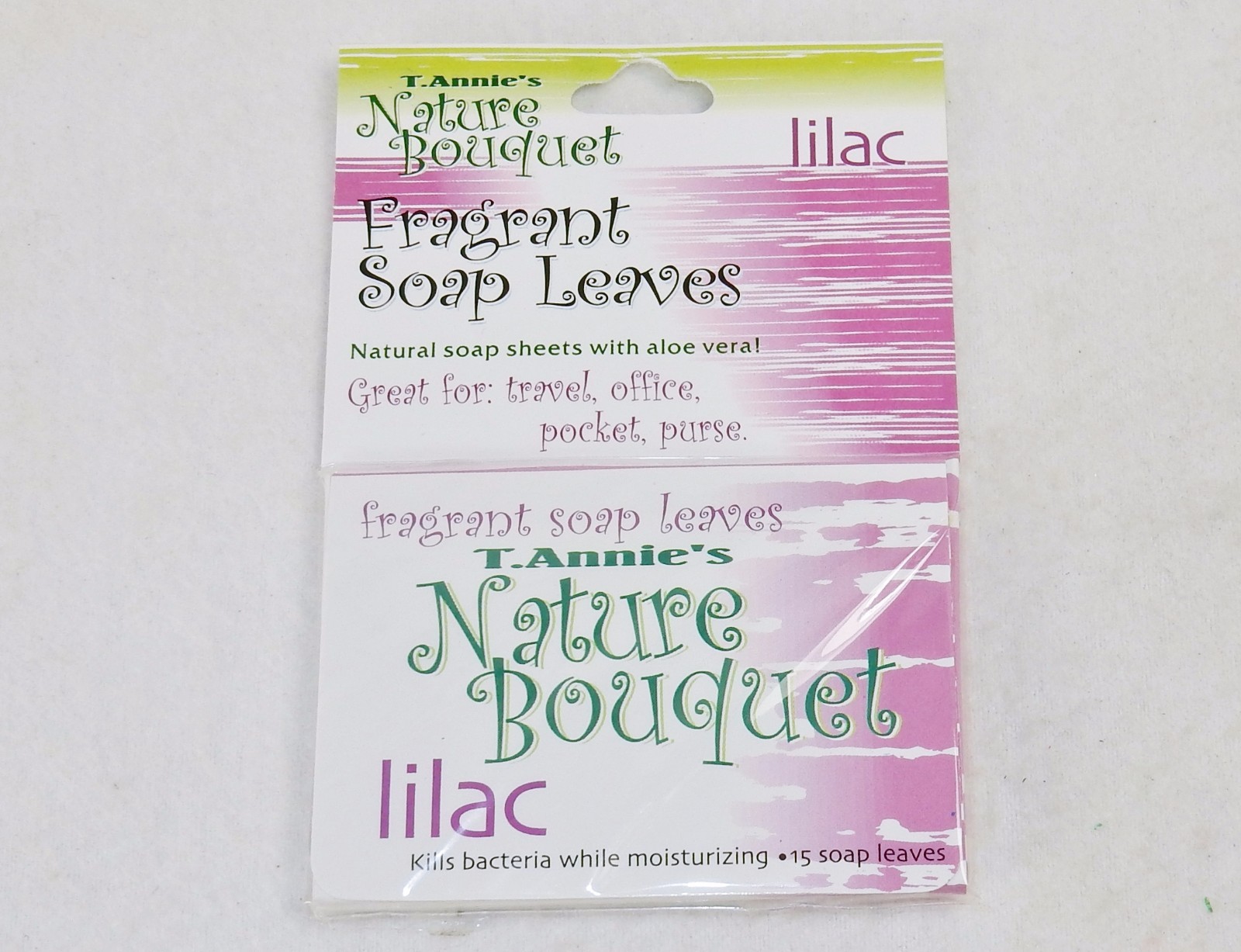 Fragrant Soap Leaves, 75 ct ~ Assorted Colors & Scents, Pocket, Purse, or Travel
