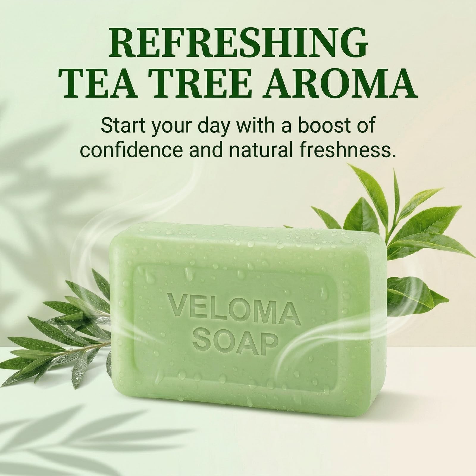 Veloma Antifungal Soap,Veloma Soap,Soothing Tea Tree & Eucalyptus, Deep Pore …