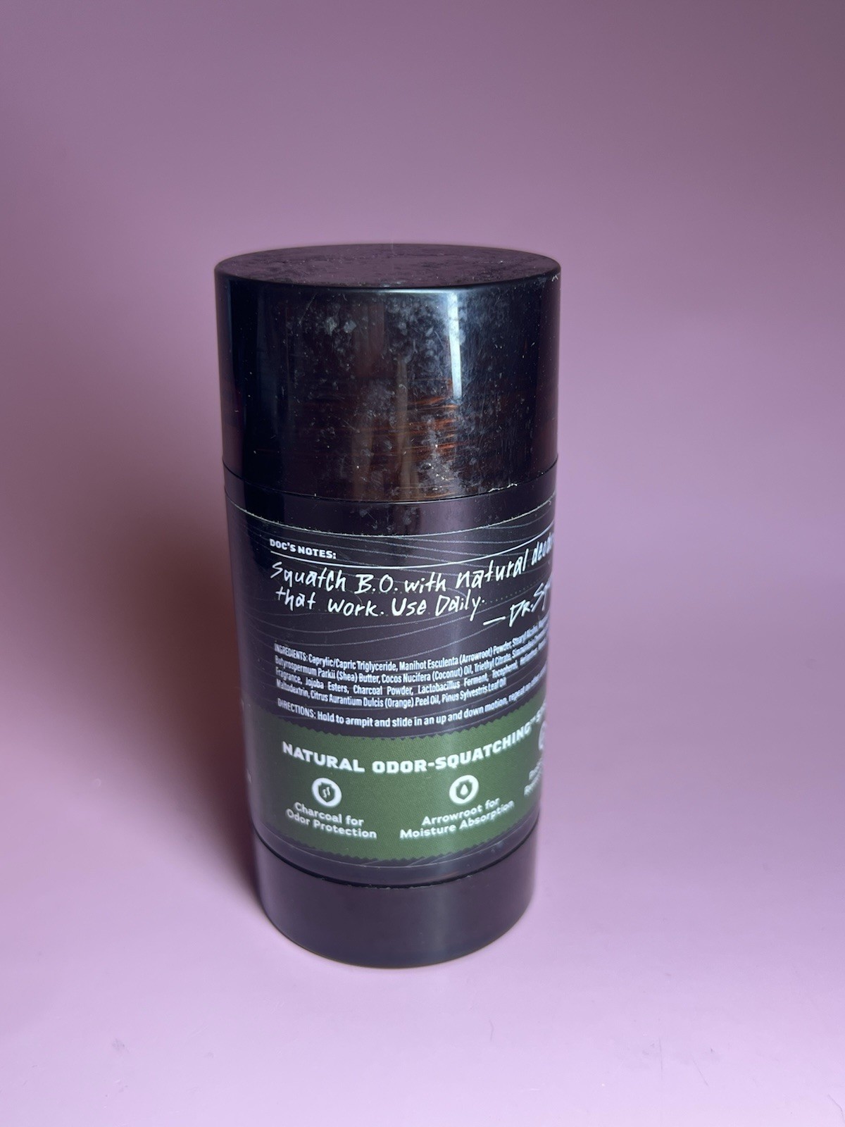 Dr. Squatch Pine Tar Men’s All Natural Deodorant 2.65 oz