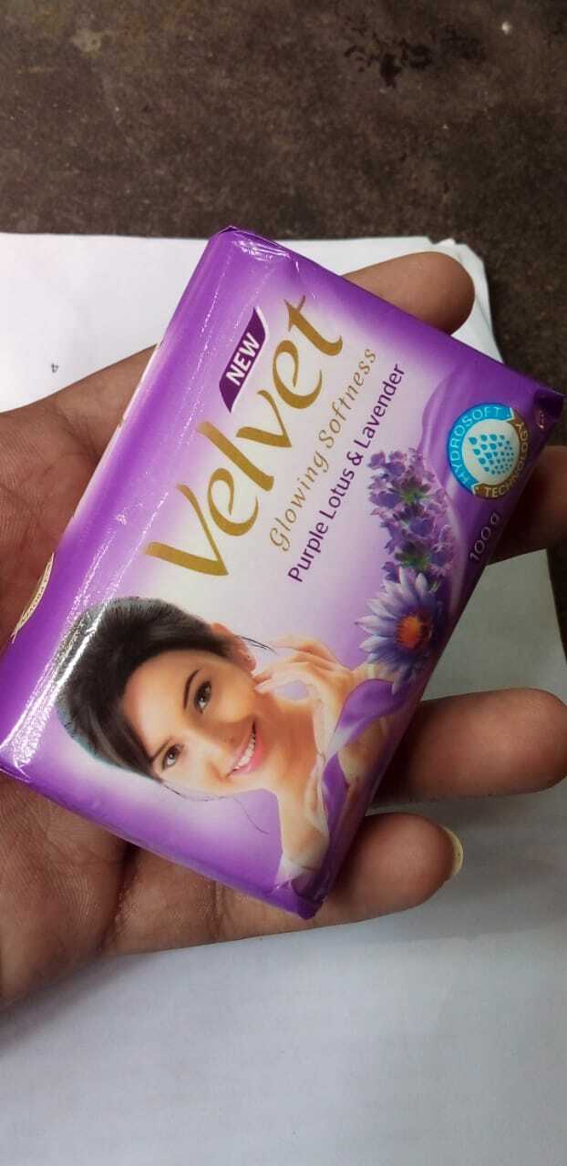 Velvet Glowing Softness Purple Lotus & Lavender Soap Keep Your Skin Fresh Always
