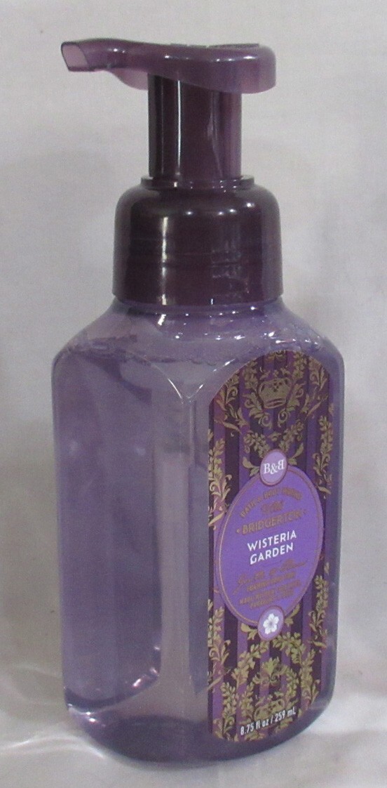 BRIDGERTON w/ Bath & Body Works Gentle & Clean Foam Soap Set 2 WISTERIA GARDEN