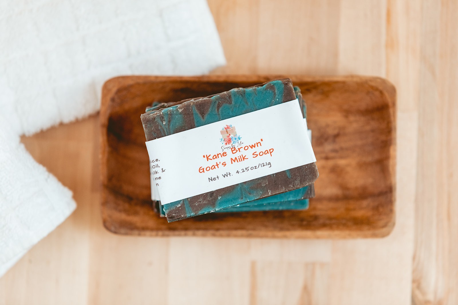 Handmade Men’s Goats Milk Soap – Aloe ,Olive & Coconut Oil, Small Batch