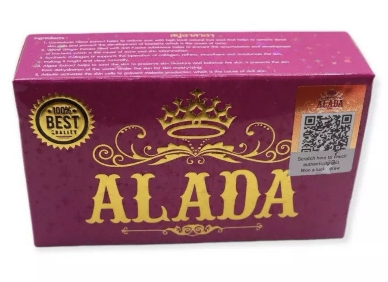 2pcs ALADA BEAUTY SOAP AUTHENTIC NATURAL BATH SOAP 160g (USA 🇺🇸 SELLER)