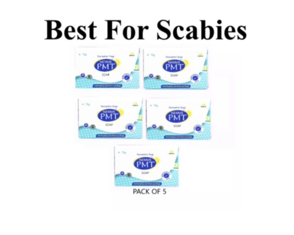 PACK OF 10 X PMT soap Permethrine Soap For All Skin Type Free Shipping Worldwide