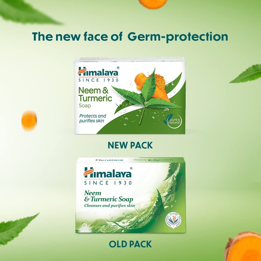 Himalaya Herbals Neem and Turmeric Soap, 125gm (Pack of 2) Health & Beauty