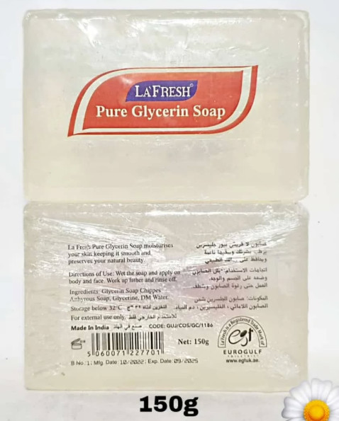 Clear Glycerin Melt & Pour Soap Base Pure Glycerin Soap 150g