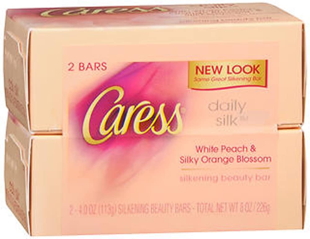 Caress Daily Silk Beauty Bars Pack Of 2 4.25Oz Creamy Lather Floral Scent
