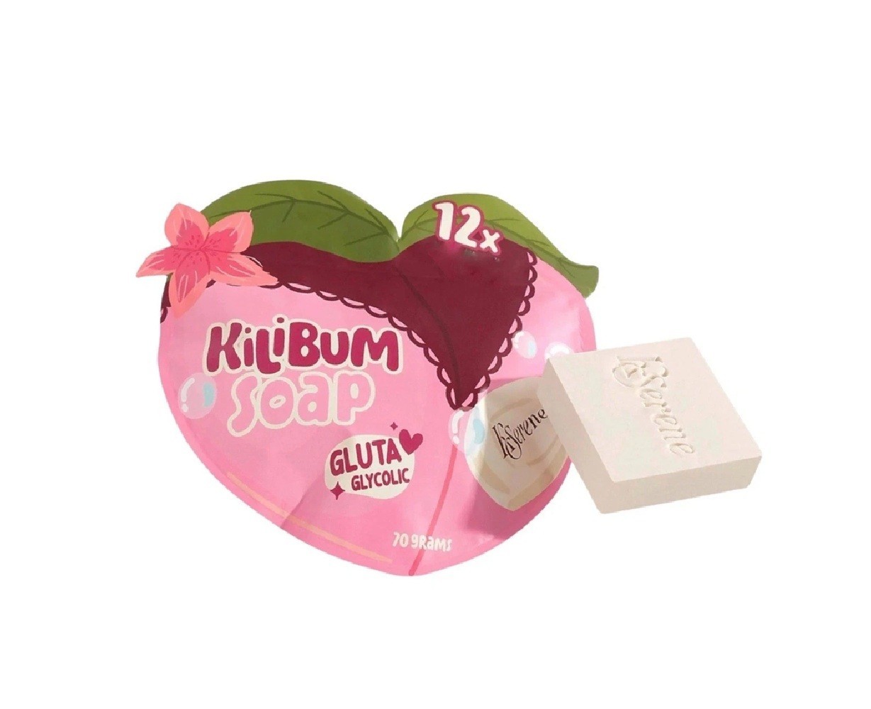 KSerene KiLiBUM Soap 70g x 3 Bars & Extra White Underarm Serum Cream 30ml SET
