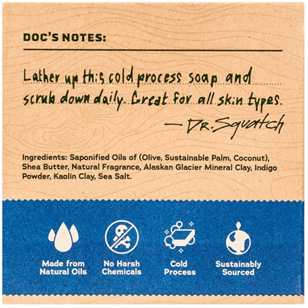 Dr. Squatch 5 oz. Fresh Falls Bar Soap