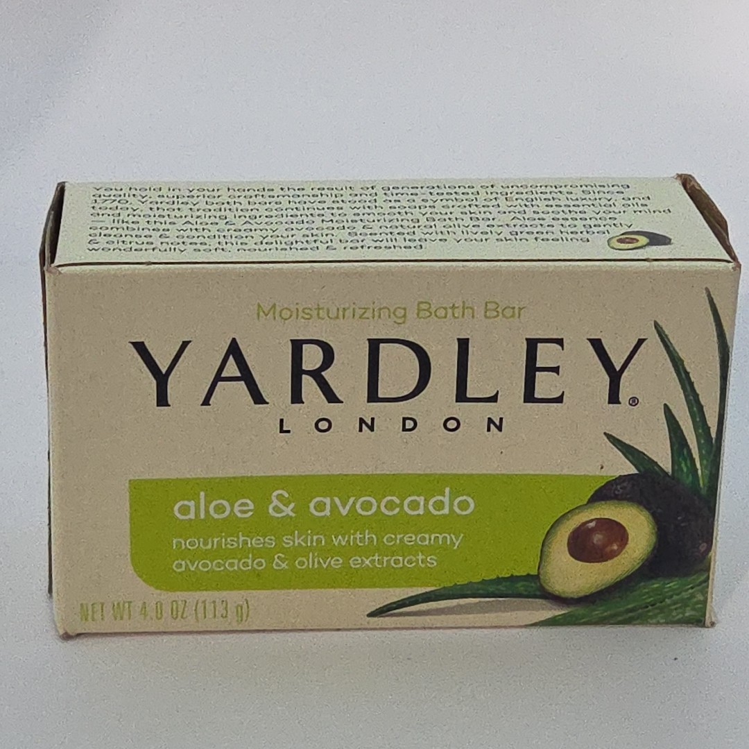 Lot 2 Yardley London Soap Moisturizing Bar Fresh Aloe Avocado Lavander 4.25 oz