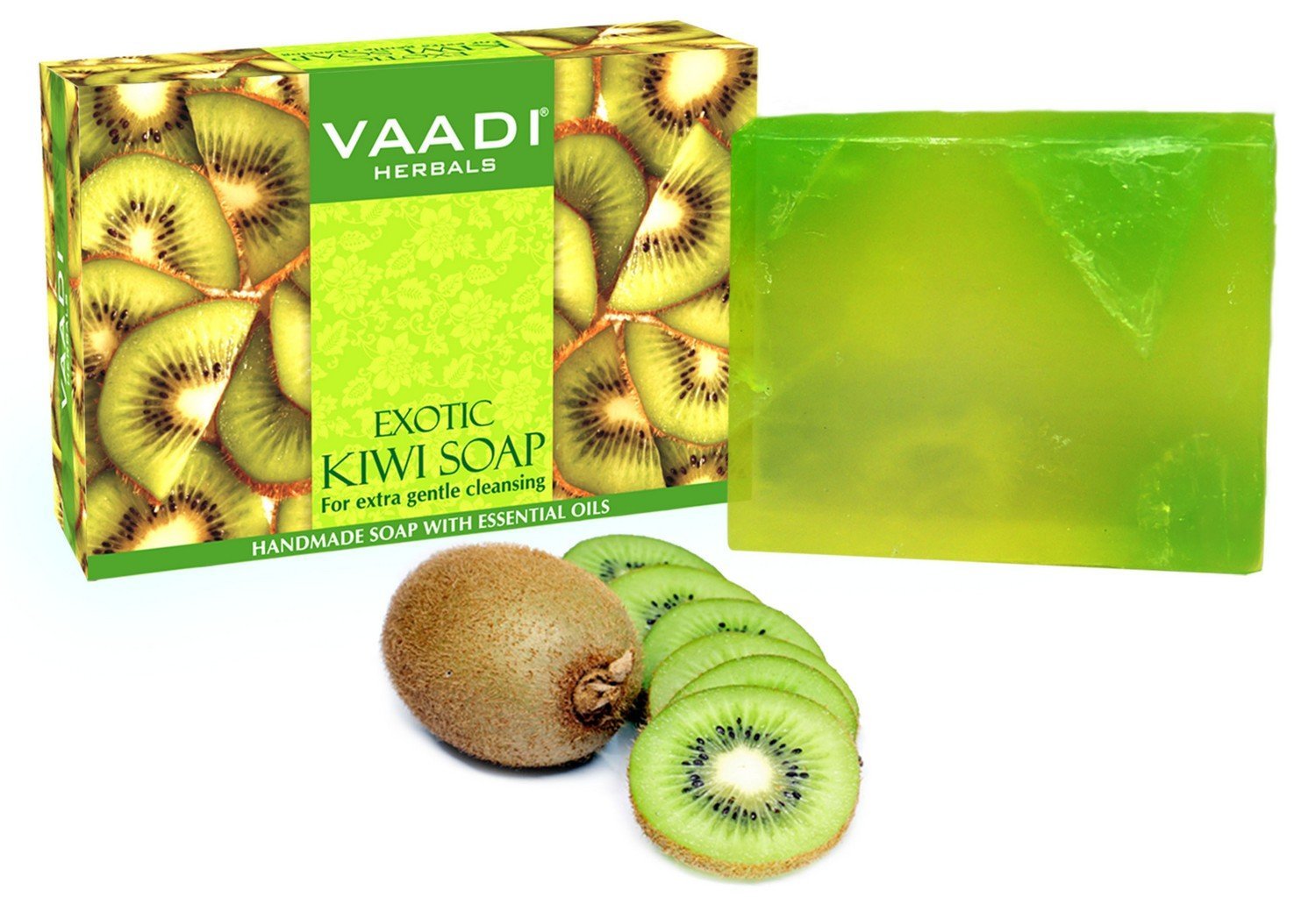 Vaadi Assorted Luxurious Handmade Herbal Soaps Neem Tulsi,Saffron,Sandal etc 75g