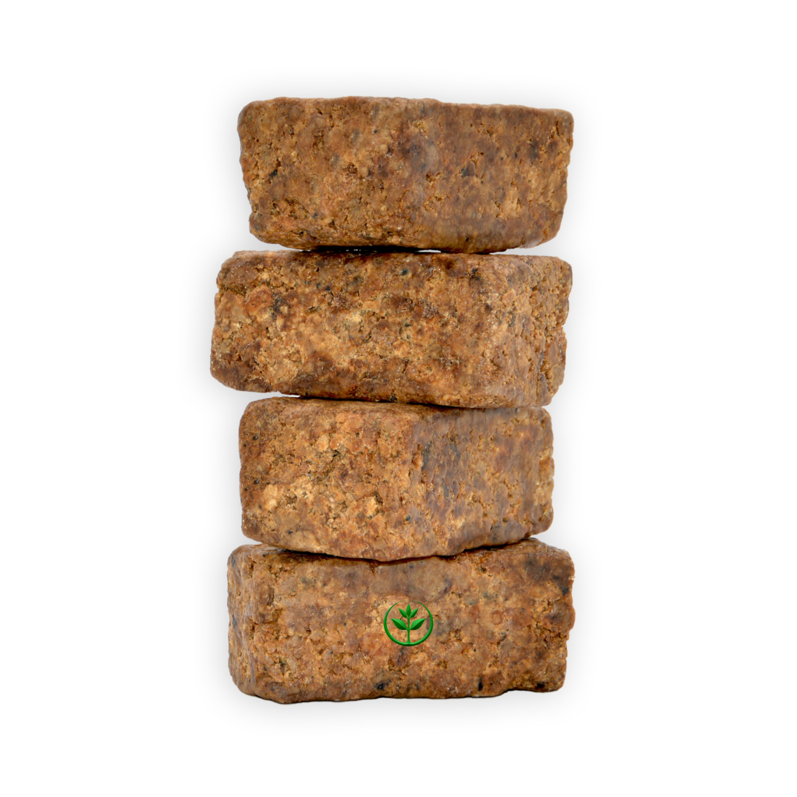 African Black Soap Raw Bar 8 oz. 100% Pure Natural Organic Ghana Face Body Wash