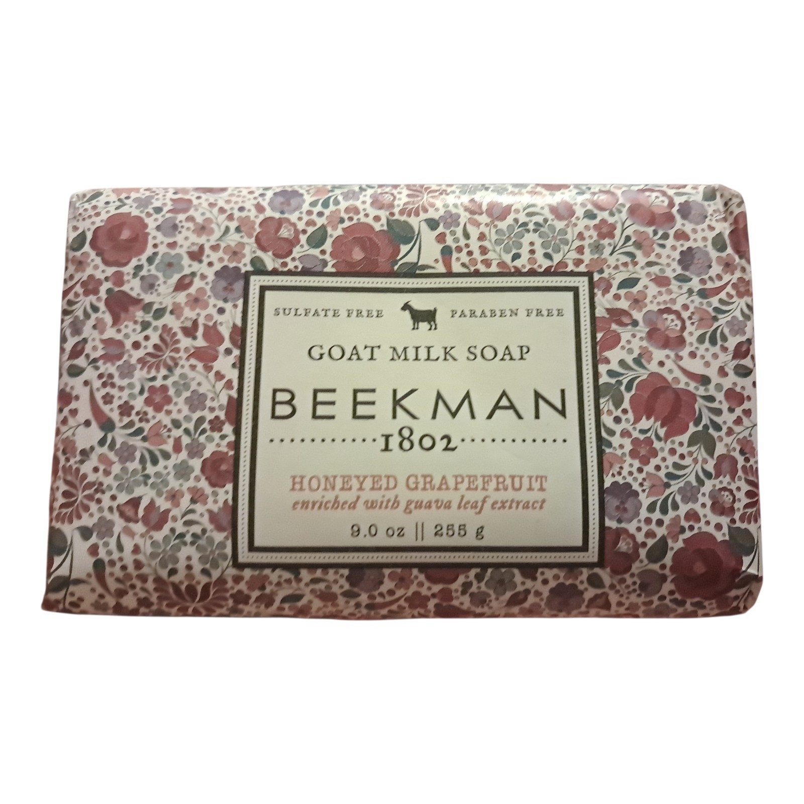 BEEKMAN 1802 HONEYED GRAPEFRUIT JUMBO BAR SOAP W/ GUAVA LEAF EXTRACT 🍃