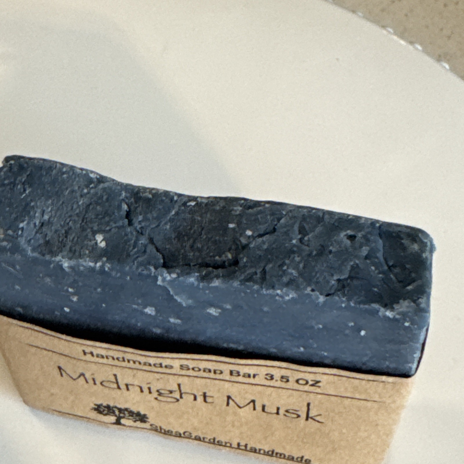 🧼 Handmade SheaGarden Soap Set – Bohemian Musk & Midnight Musk – 3.5 oz Each