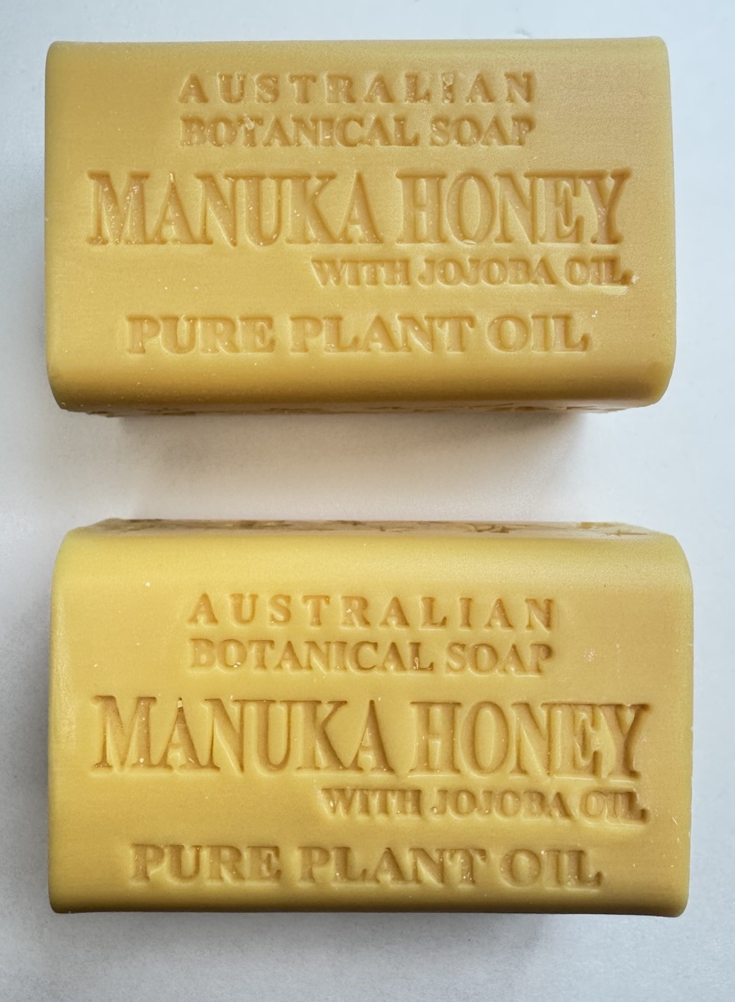 Australian Botanical Soap Manuka Honey Jojoba Oil 6.6 oz Bars Lot of 2