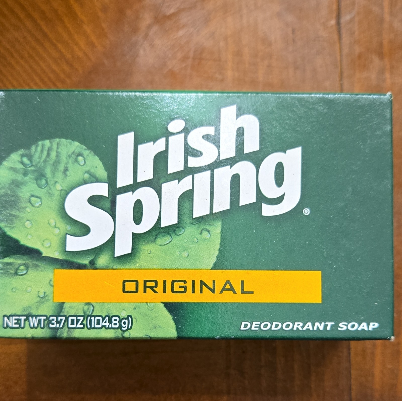 Irish Spring Original Deodorant Soap Bath Size Bar 3.7 oz Lot of 12