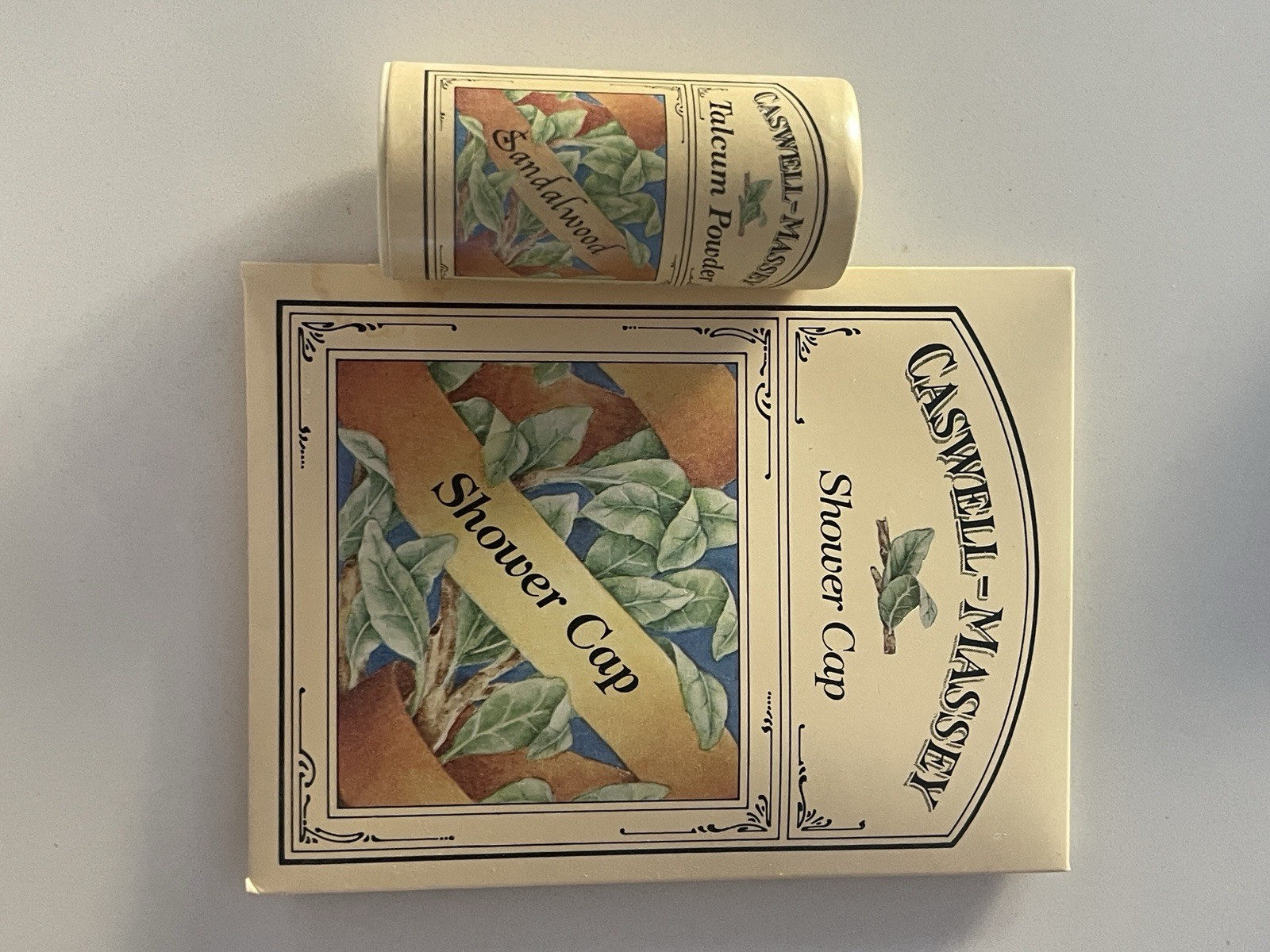 Caswell Massey hotel amenities Travel Gift Set Vintage 3 Soaps Sewing Shoe Kit