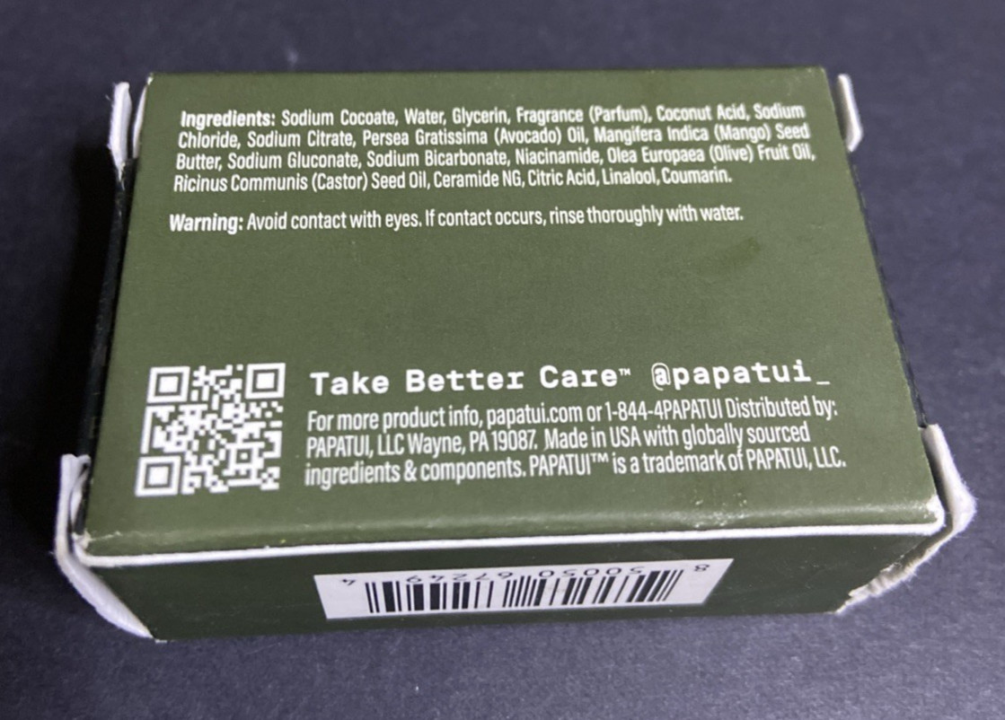 Papatui Soap Bundle 3 – 1.4 oz Bars + 1 3 fl oz Body Wash Vanilla Shea