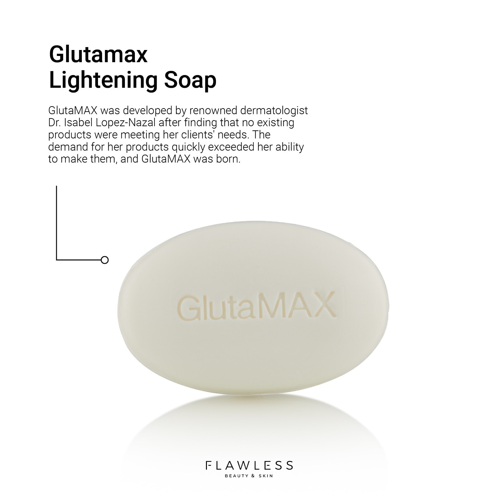 GlutaMAX Lightening Soap with Glutathione – 135gm – Great for all skin types!