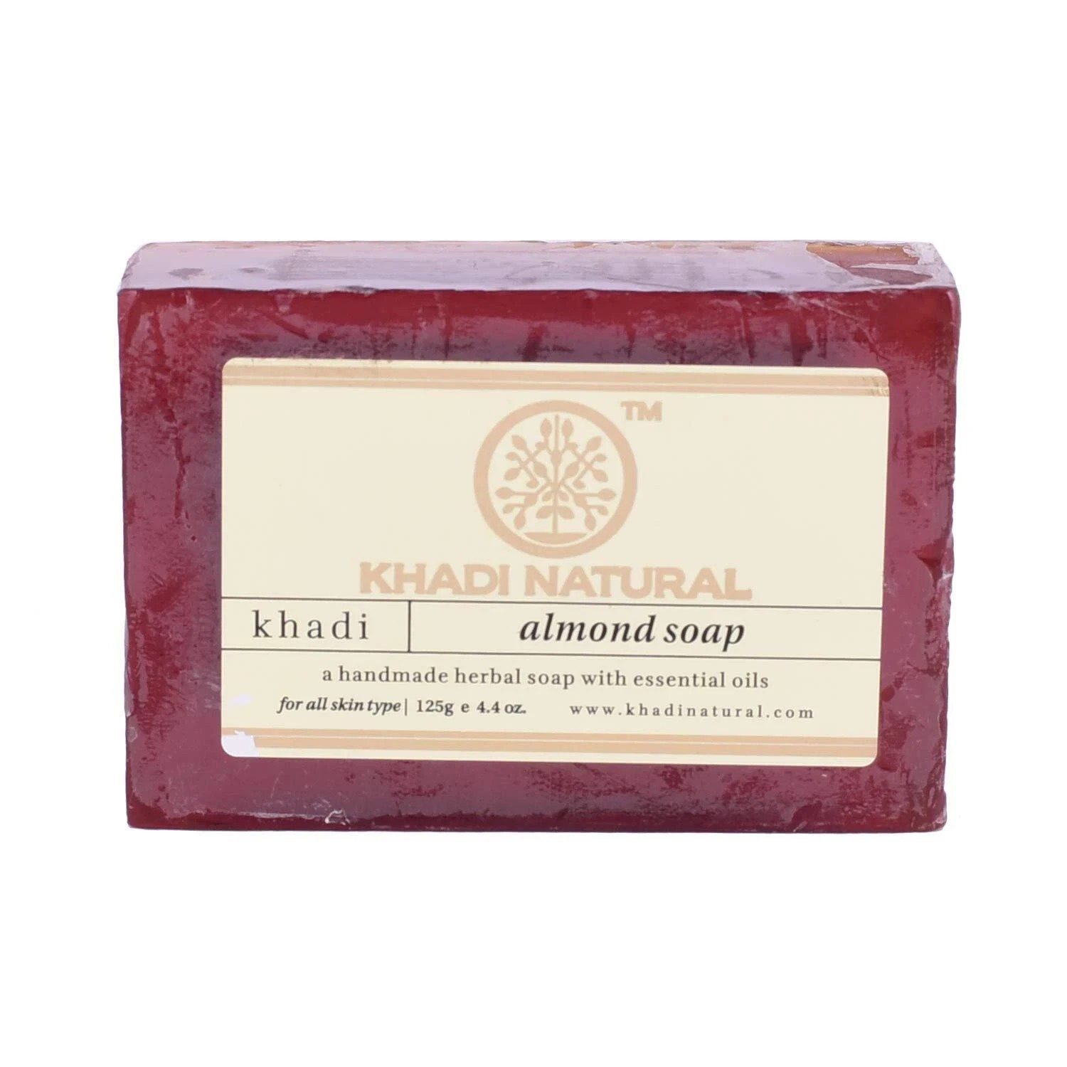 KHADI NATURAL Ayurvedic Almond Soap 125 g