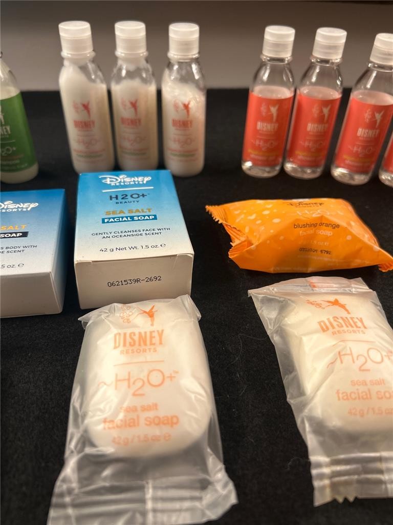 LOT Disney H2O+ Beauty Shampoo Conditioner Body Face Soap Lotion Sea Salt Marine