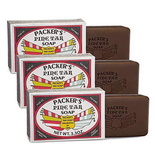 Packer’s Pine Tar Soap 3 Pack | The Original Men’s Bar Soap With Natural Pine