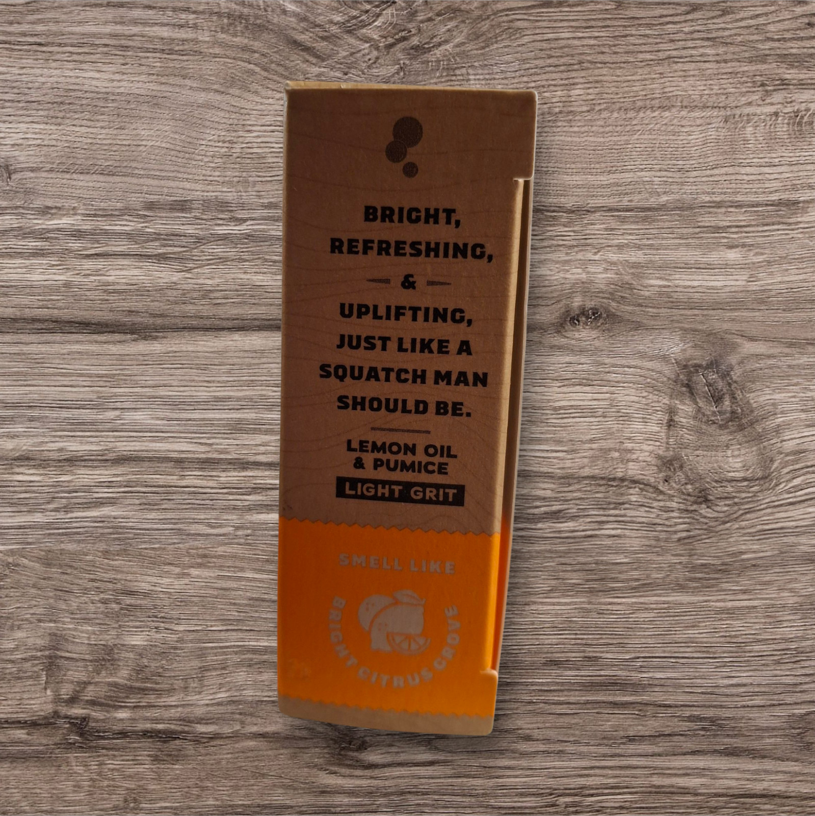 Dr. Squatch Limited Edition 5oz Bar Men’s Natural Soap Summer Citrus Light Grit!