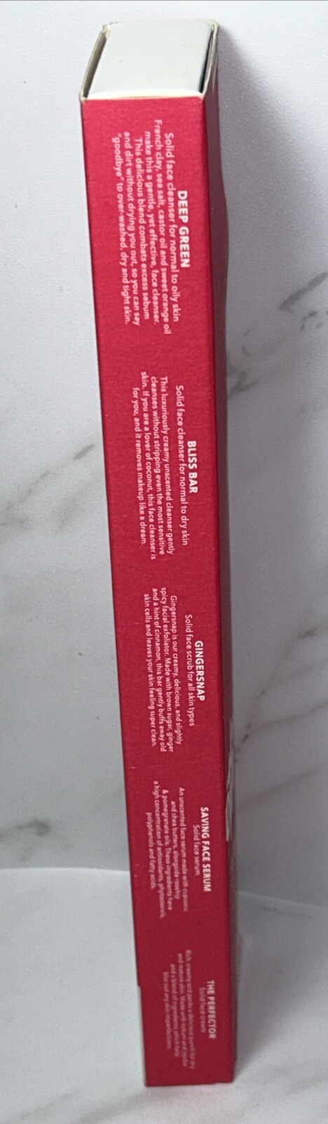 2 Ethique Face Sampler for All Skin Types Soap Free Cleanser 5 Solid Minis Each
