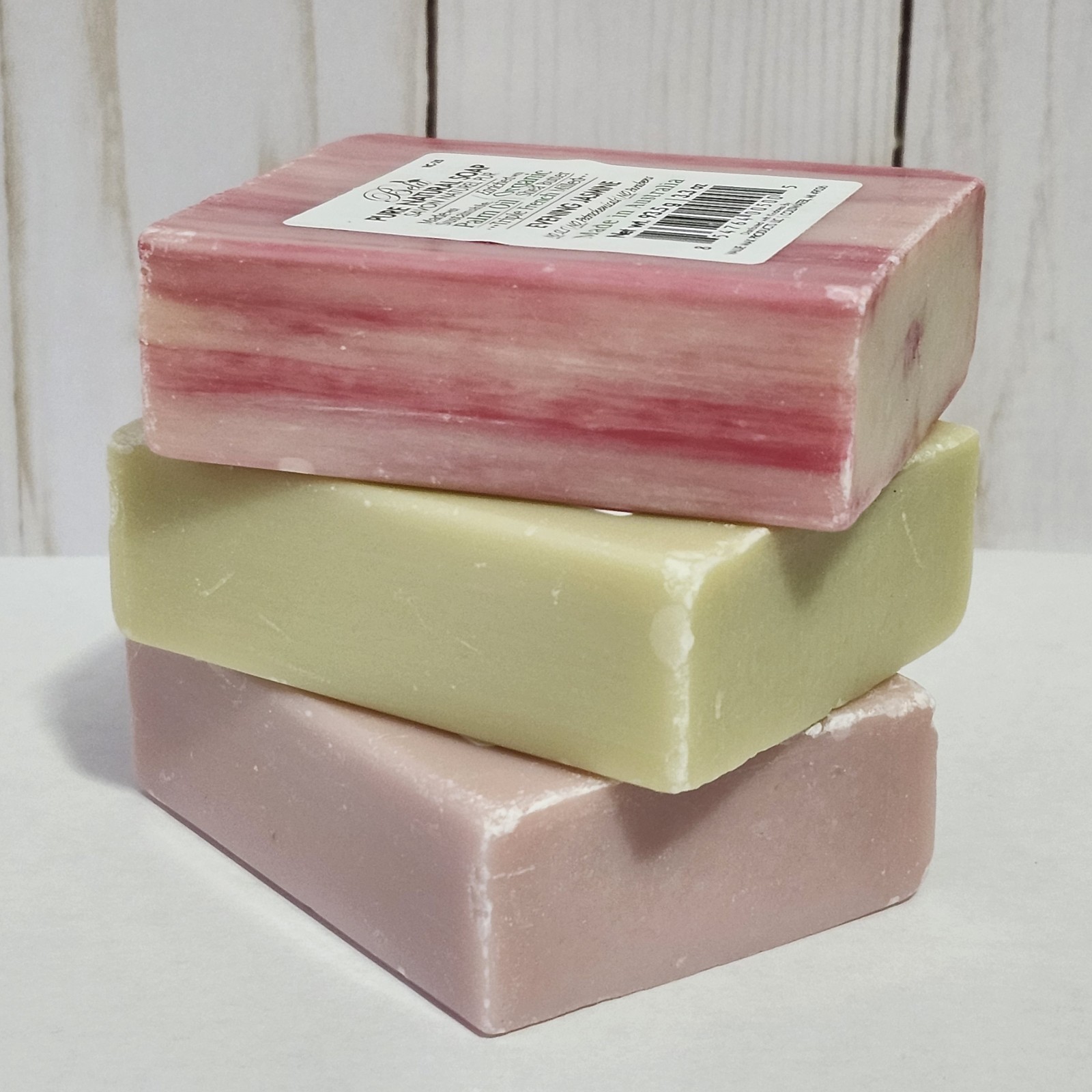 3-Bela Organic Shea Butter Triple Milled Natural Soaps 3.3 oz. Bars 3 Scents