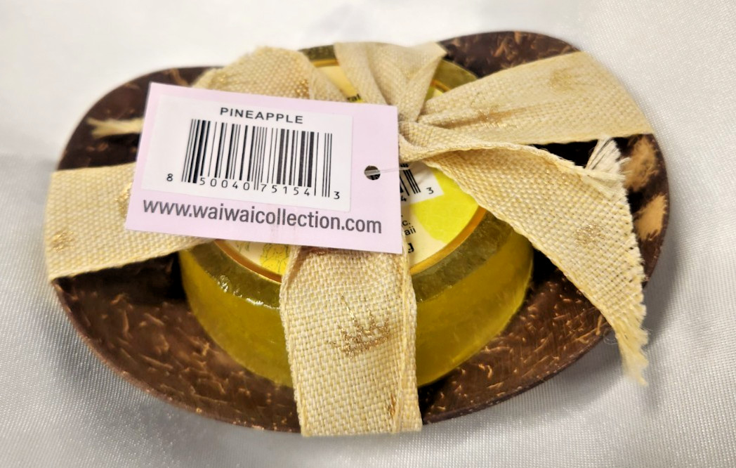 Waiwai Collection Hawaii Handcrafted Artisan Pineapple Soap
