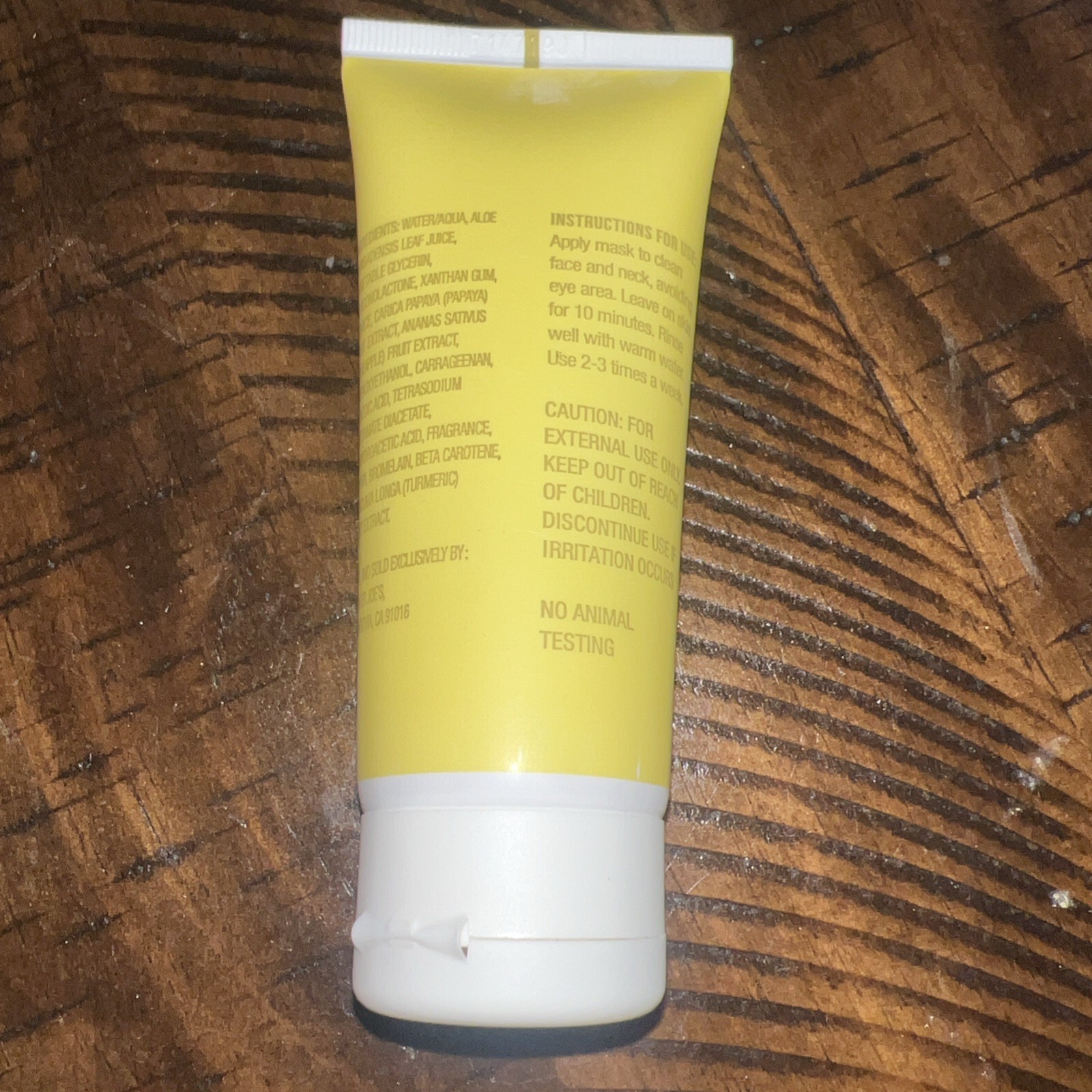 TRADER JOES Pineapple Papaya Enzyme Mask 2oz. Sealed