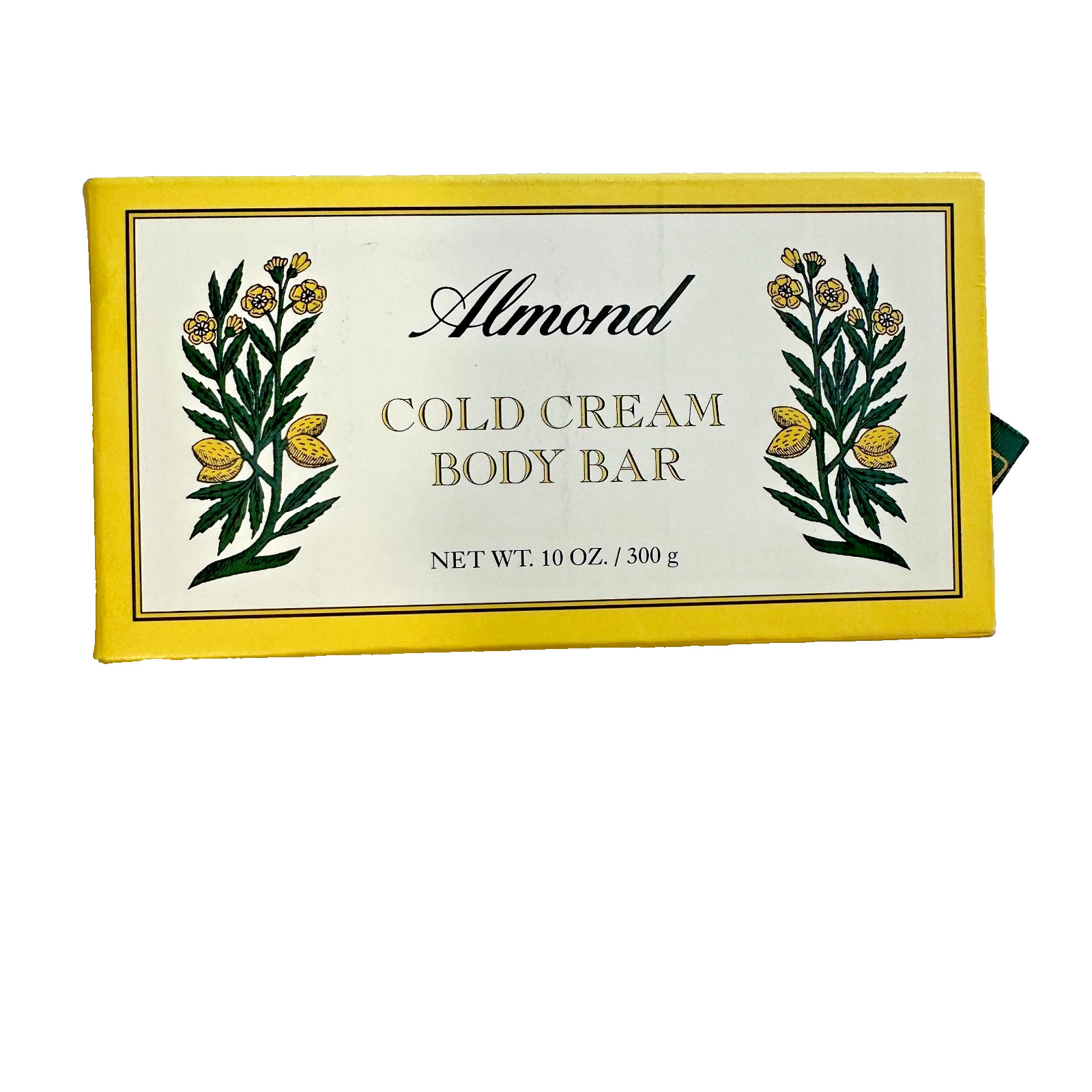 Caswell Massey Almond Cold Cream Body Bar Soap 10 oz 300g NEW SEALED
