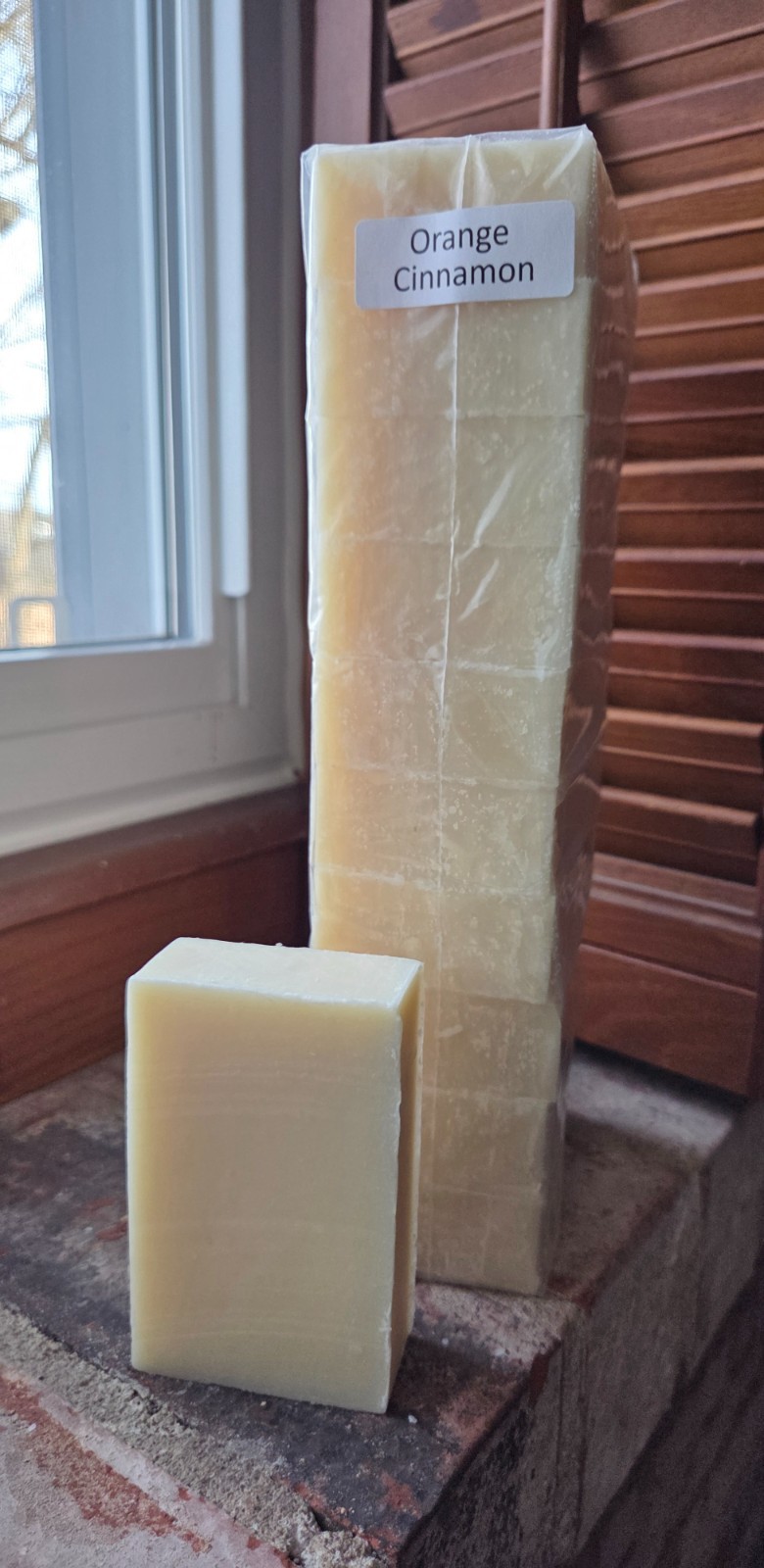 Handmade Bar Soap Loaves (9 – 10 4.5 oz bars per LOAF) FREE SHIPPING*