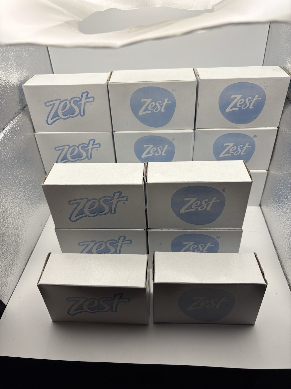 Zest Bar Soap 4 oz Lot of 15 Bulk Hotel Size New Fresh Clean Scent