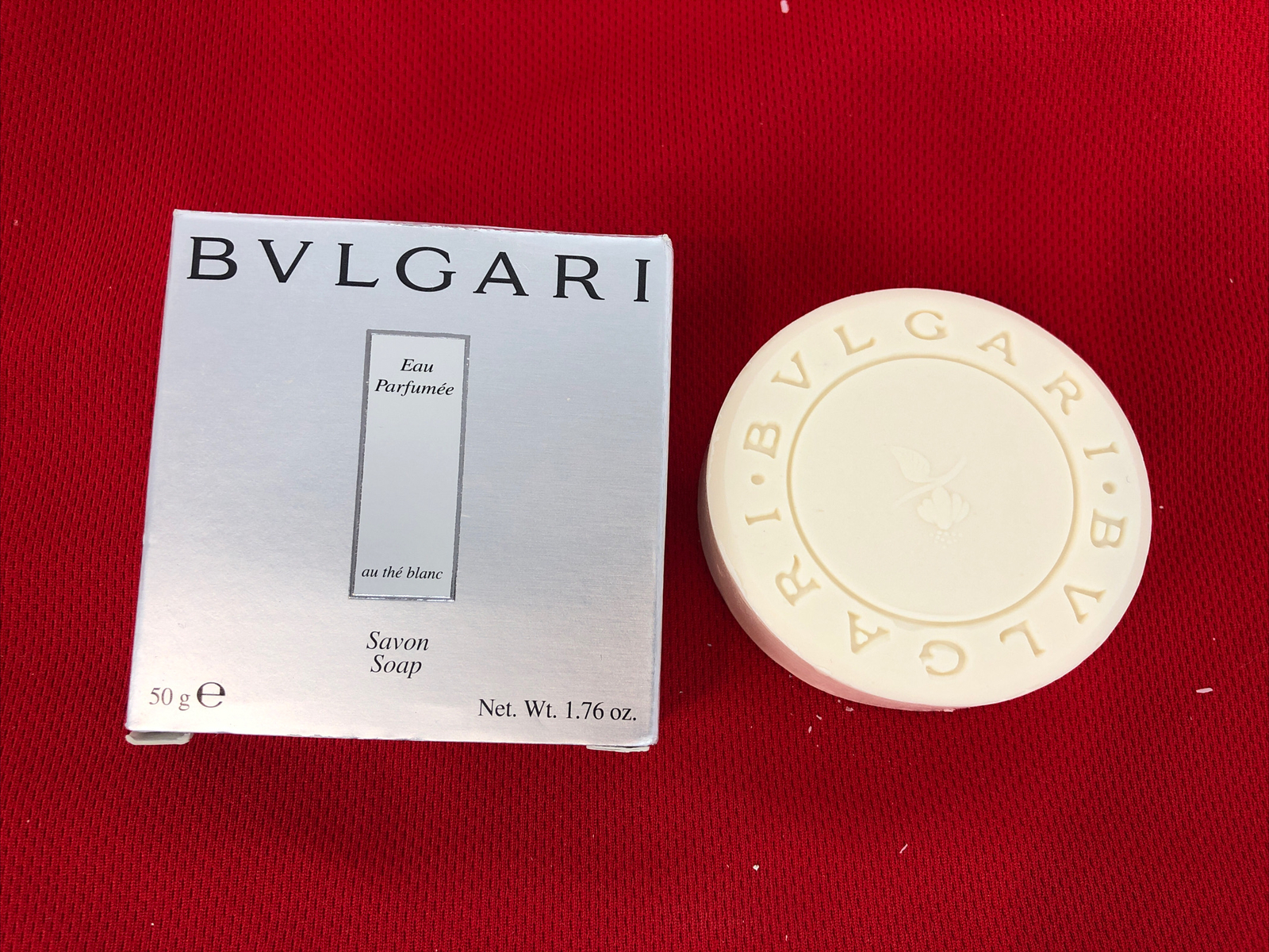 Bvlgari Eau Parfumee au the Vert Blanc Soap Savon 1.76 oz