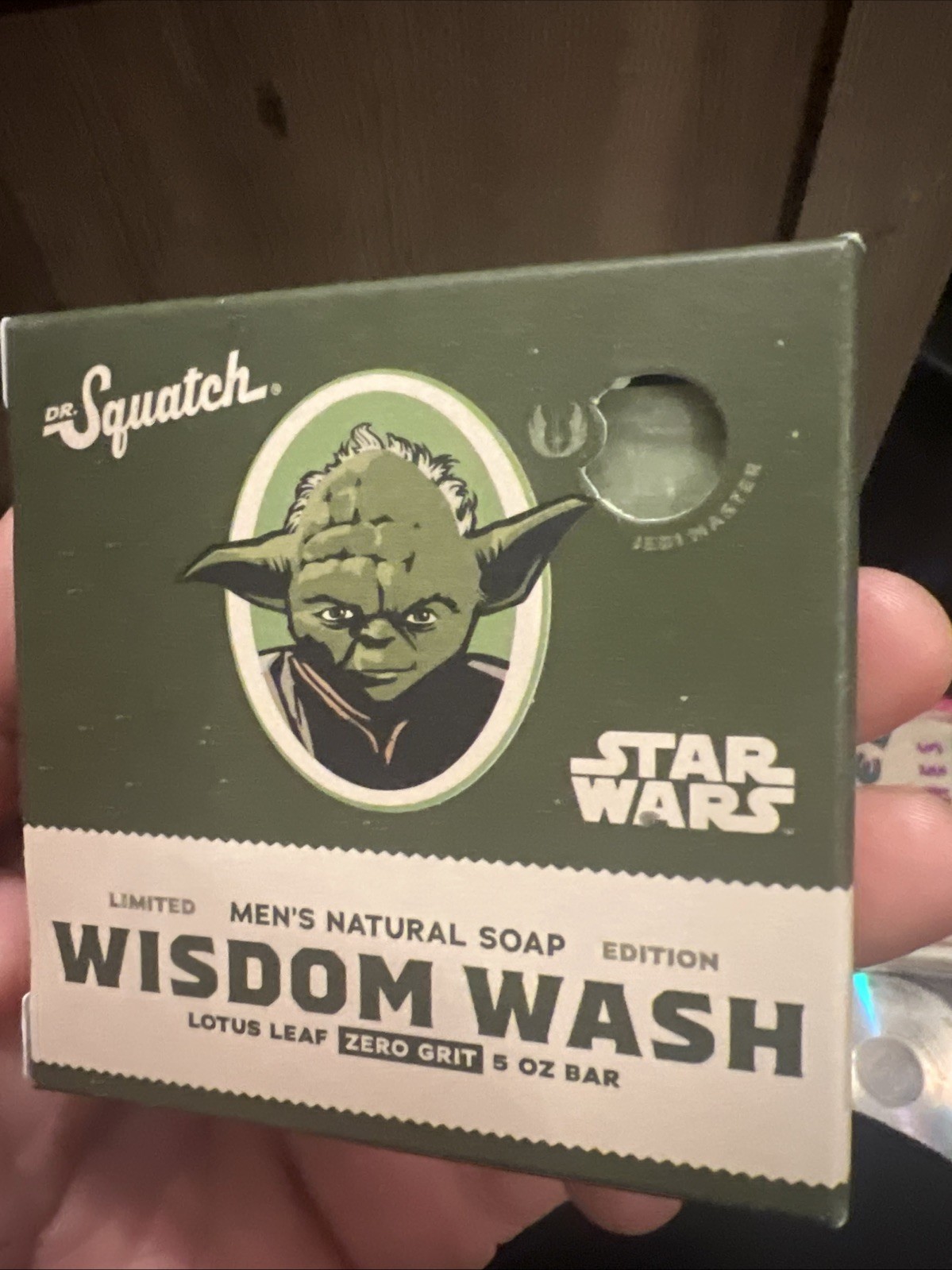 Dr. Squatch Star Wars Disney Yoda Wisdom Wash Limited Edition Men’s Soap