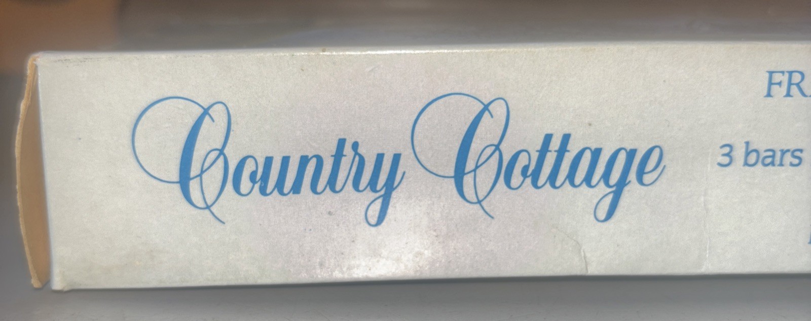 Vtg. Country Cottage Vintage Fragrance Fresh Soaps From England Handmilled NOS