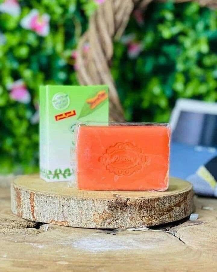 pyary ayurvedic soap {TURMERIC} natural vegetable source صابون كركم 75 gms